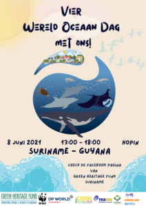 Flyer for the World Ocean Day Celebration of 2021